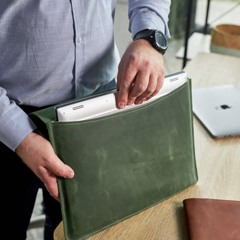 Complete Guide to Leather Laptop Cases: Sizing, Types & Fit