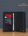 Leather Checkbook Holder — Premium Personalized Handmade Leather Checkbook Holder | Pikore