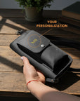 Crossbody Phone Wallet — Premium Personalized Handmade Leather Wallet Bag Cell Phone | Pikore