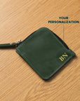 Zippered Wallet Basic — Premium Personalized Handmade Leather Wallet | Pikore