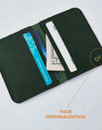 Card Holder Mono — Premium Personalized Handmade Leather Card holder | Pikore