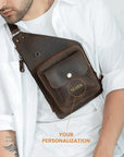 Chest Bag — Premium Personalized Handmade Leather | Pikore