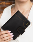 Leather Passport Wallet — Premium Personalized Handmade Leather Passport Holder | Pikore