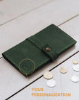 Snap Button Wallet Cambridge