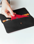 Long Wallet Stockholm — Premium Personalized Handmade Leather Wallet | Pikore