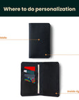 Leather Checkbook Holder