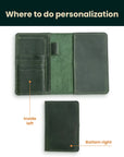 Notebook Cover Scribe — Premium Personalized Handmade Leather notebook | Pikore