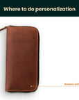 Long Zippered Wallet Lagom