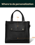 Tote Bag Core — Premium Personalized Handmade Leather Bag | Pikore