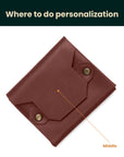 Card Holder Wallet — Premium Personalized Handmade Leather Wallet | Pikore