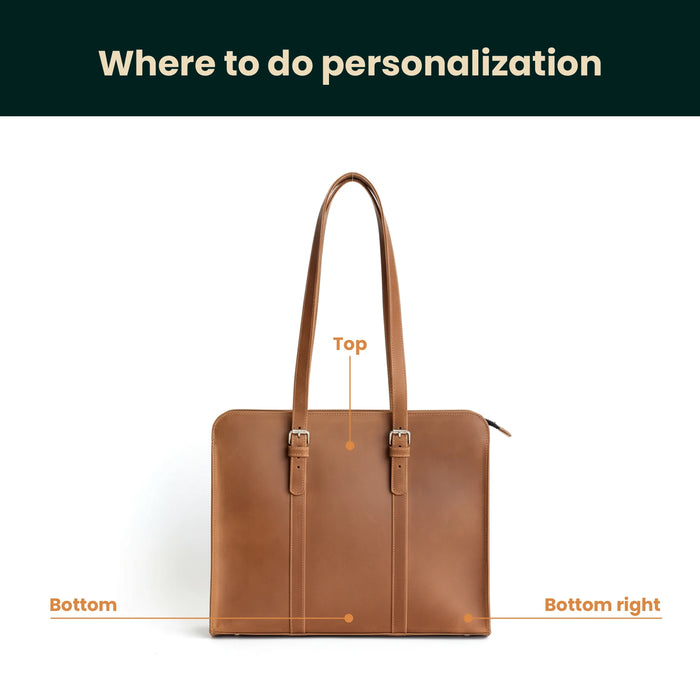 Shoulder Bag Mirel — Premium Personalized Handmade Leather Bag | Pikore
