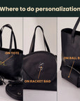 Padle Bag with Racket Holder