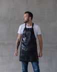 Leather Apron for Men — Premium Personalized Handmade Leather Add-ons | Pikore