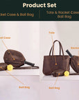 Pickleball Bag with 2 Rackets Holder