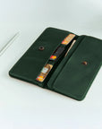 Long Wallet Stockholm — Premium Personalized Handmade Leather Wallet | Pikore