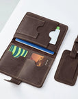 Leather Passport Wallet - Pikore