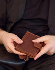 Leather Passport Wallet - Pikore
