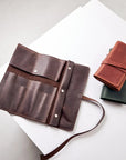 Leather Paint Brush Roll