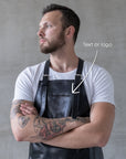 Leather Apron for Men — Premium Personalized Handmade Leather Add-ons | Pikore