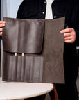 Leather Drumstick Roll Bag - Pikore