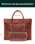 Laptop Bag with Small Pouch Set