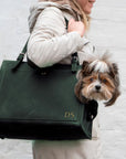 Leather Dog Travel Bag - Pikore