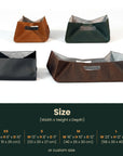 Storage Basket — Premium Personalized Handmade Leather Storage Bin | Pikore