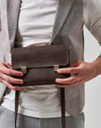 Leather Sketchbook with Shoulder Strap - Pikore