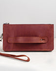 Personalized Leather Wallet Clutch - Pikore