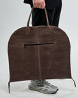Leather suit carrier - Pikore