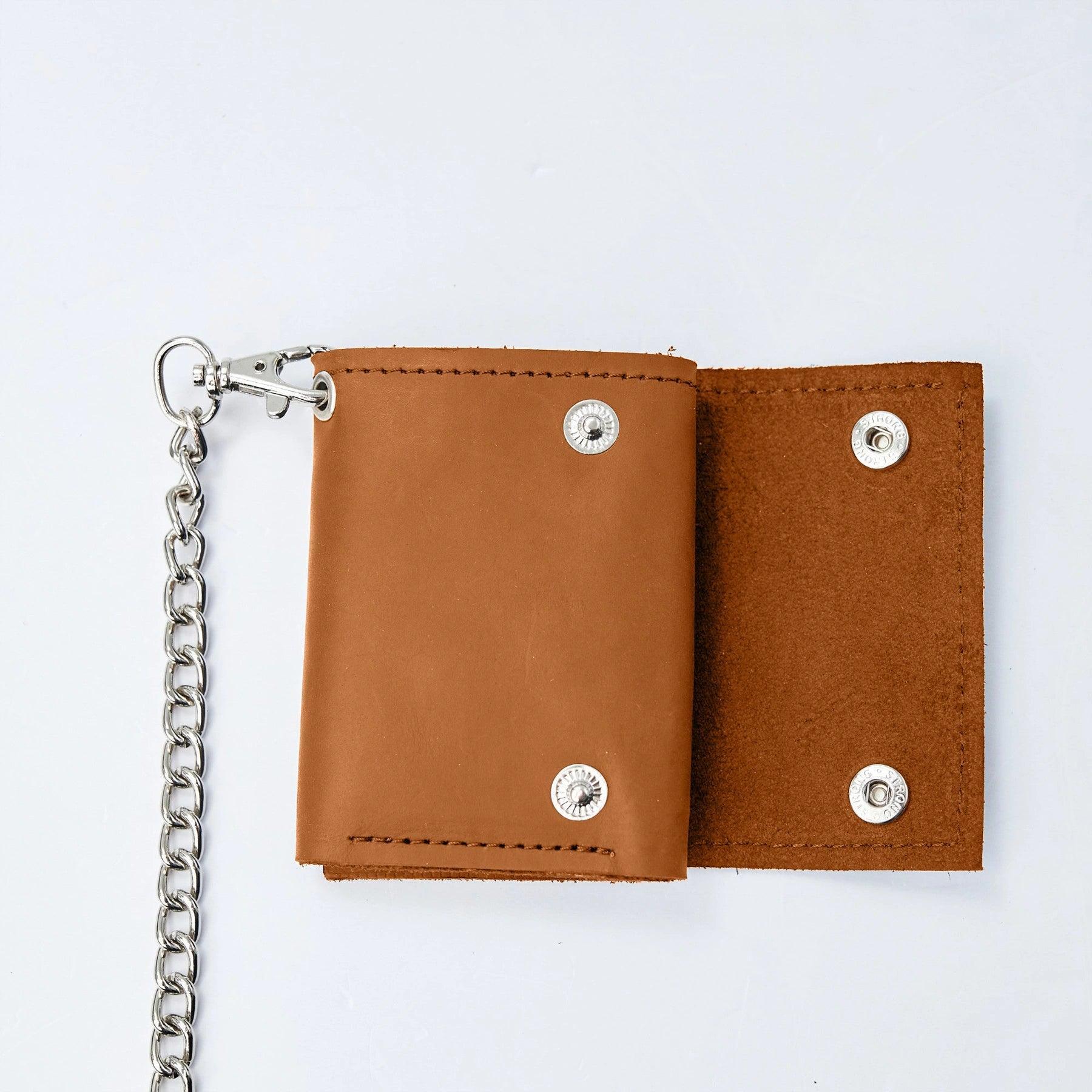 Leather Trifold Wallet - Pikore