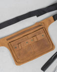 Barber Waist Bag Leather - Pikore