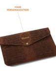Microsoft Surface Laptop Sleeve — Premium Personalized Handmade Leather Surface Laptop Case | Pikore