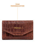 Key Holder Wallet — Premium Personalized Handmade Leather Key Holder | Pikore