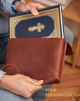 Leather Book Sleeve