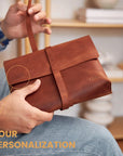 Leather Book Sleeve