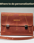 Notebook Cover with Shoulder Strap