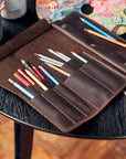 Handmade Leather Pencil Holder - Pikore