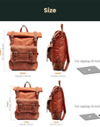 Roll Top Backpack - Pikore