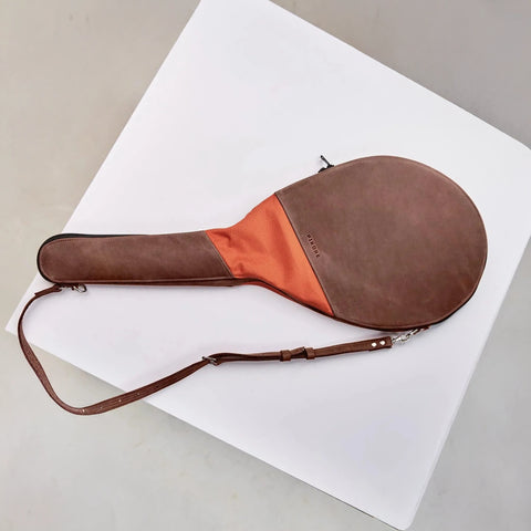 Leather Tennis Bag