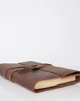Leather Book Cover "Vintage" - Pikore