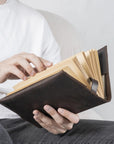 Leather Book Cover "Classic" - Pikore