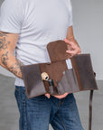 Leather Pipes Roll - Pikore
