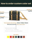 Leather Briefcase For Women - Pikore