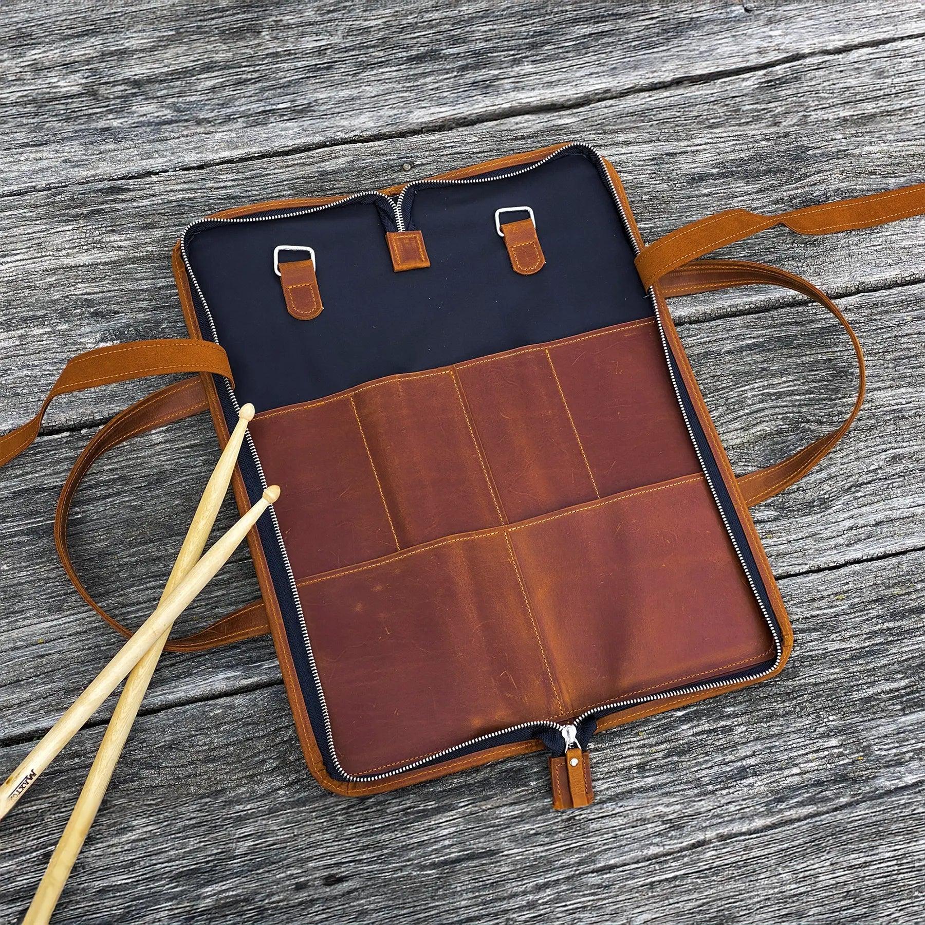 Leather Drumstick Bag - Pikore