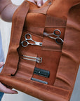 Personalized Leather Scissors Roll - Pikore