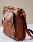 Satchel Leather Bag - Pikore