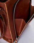 Satchel Leather Bag - Pikore