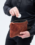 Leather Golf Pouch - Pikore