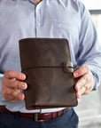 Leather Journal Refillable - Pikore